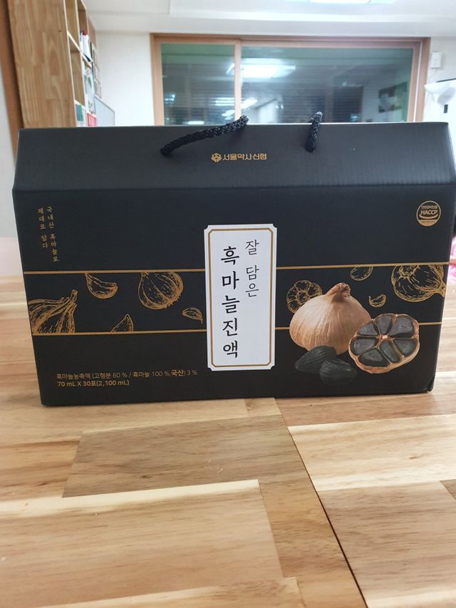 서울약사신협_잘담은흑마늘진액_70mlx30포 리뷰 사진