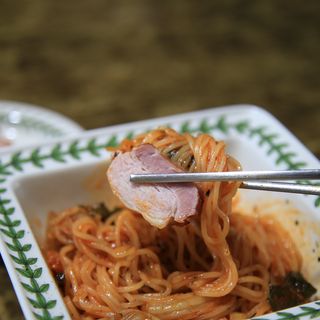 [한면원] 비빔국수 2인분 — 5점을 준 리뷰어가 2022년 8월 올린 사용 사진