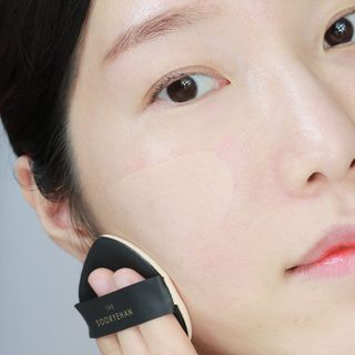 수려한 더 블랙 텐션 핏 메쉬쿠션 — 5점을 준 리뷰어가 2024년 1월 올린 사용 사진