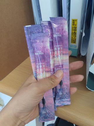 엘리샤코이 아임얼라이브 콤부차 콜라겐 506 스틱젤리 석류 — 5점을 준 리뷰어가 2021년 7월 올린 사용 사진