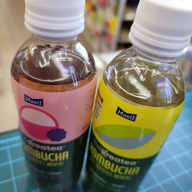 더그레잇티 콤부차 300ml *12개입 (오리지널 6개+베리리치 6개) 리뷰 사진