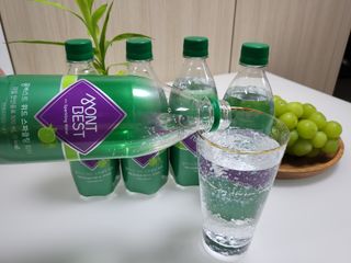 몽베스트 Montbest with Sparkling water Lime20병 — 5점을 준 리뷰어가 2021년 10월 올린 사용 사진