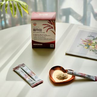 하루 1포로 콜레스테롤, 유산균, 고역가 소화효소까지 한번에 섭취! 다온바이오 홍자임 1개월분(30포) — 5점을 준 리뷰어가 2022년 11월 올린 사용 사진