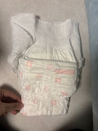 N[템포 ] 패드 내추럴 순면 입는 오버나이트 5P * 2개 — 5점을 준 리뷰어가 2024년 6월 올린 사용 사진