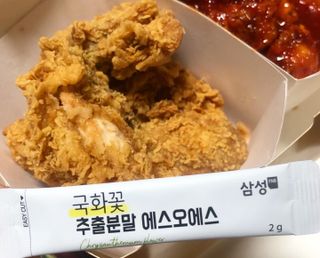체인미 국화꽃 추출분말 에스오에스 곡류효소 과일채소 17종 혼합 분말 스틱 — 5점을 준 리뷰어가 2021년 11월 올린 사용 사진