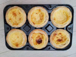 디앙뜨 포르투갈 에그타르트 오리지널 맛+패션후르츠 맛 중 택1 — 5점을 준 리뷰어가 2021년 7월 올린 사용 사진