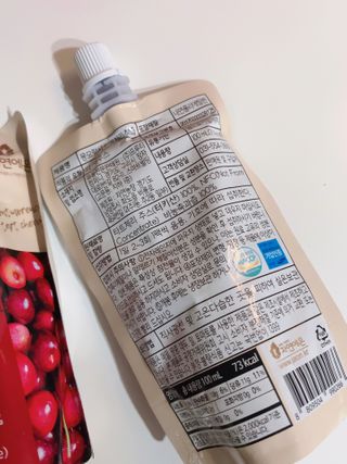 자연에온 몽모랑시 타트체리 착즙 100mL 10개입 2BOX — 5점을 준 리뷰어가 2021년 1월 올린 사용 사진