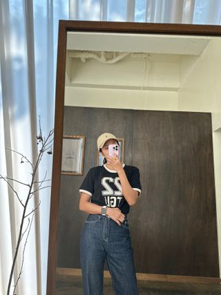 더그린랩 WOMEN SPORTY 22 CROP SHORT SLEEVE — 5점을 준 리뷰어가 2023년 6월 올린 사용 사진