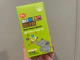 앙팡 멀티비타민미네랄 1200mg x 60정 — 5점을 준 리뷰어가 2022년 10월 올린 사용 사진