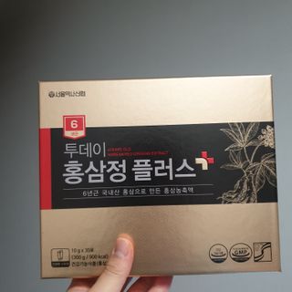서울약사신협_투데이홍삼정플러스스틱_10g x 30포 — 5점을 준 리뷰어가 2020년 12월 올린 사용 사진