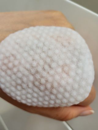 랑벨 비타 에너지 잡티 앰플 패드 65매 (투명하고 밝은 얼굴 광채패드) — 5점을 준 리뷰어가 2022년 4월 올린 사용 사진