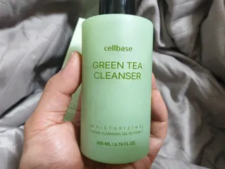프리마인 메이크업과 들뜨는 각질까지 한방에 깐달걀로! 순하기까지한 셀베이스 그린티클렌저(200ml) — 4점을 준 리뷰어가 2023년 3월 올린 사용 사진