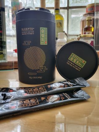 프리마인 자체 기업부설 연구소에서 찾아낸 건강한 수면의 비밀.  슬립토 플러스 30포 — 5점을 준 리뷰어가 2022년 6월 올린 사용 사진