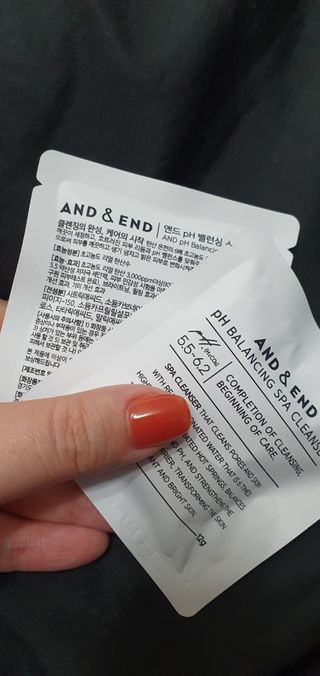 앤앤드 앤드앤엔드 pH 밸런싱 스파클렌저 — 4점을 준 리뷰어가 2021년 3월 올린 사용 사진