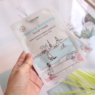 세뚜아(Cettua) [세뚜아] 모이스처 밸런싱 페이셜 마스크 Cettua Moisture Balancing Facial Mask 5매 — 5점을 준 리뷰어가 2024년 4월 올린 사용 사진