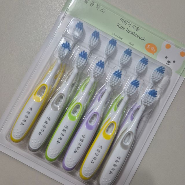[쿠팡 / 생활공작소] 어린이 칫솔 12p 리뷰 사진