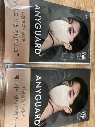 애니가드 셋업메베마스크 (대형 4컬러 + 중형 4컬러) — 4.5점을 준 리뷰어가 2022년 4월 올린 사용 사진
