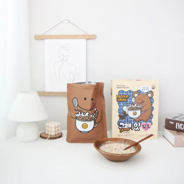 바디랩 체중조절용 프로틴시리얼 그래잇 리뷰 사진