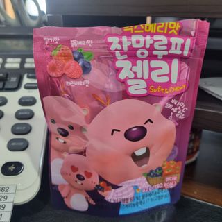 [팔도] 잔망루피젤리 믹스베리맛 42g 8개 — 5점을 준 리뷰어가 2022년 2월 올린 사용 사진