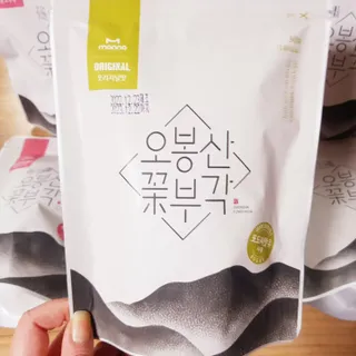 오봉산꽃부각 [만나식품] 오봉산 꽃부각 3가지 맛(오리지널, 새우맛, 매운고추맛) — 5점을 준 리뷰어가 2023년 1월 올린 사용 사진