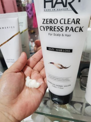 헤어플러스 제로클리어 샴푸 500ml, 두피팩 210ml 2종SET — 5점을 준 리뷰어가 2021년 3월 올린 사용 사진