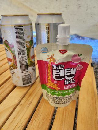 나우캠페인용 [한미사이언스] 우리 아이 튼튼, 엄마 마음 든든! 마시는텐텐 플러스 (100ml*10입) — 5점을 준 리뷰어가 2023년 10월 올린 사용 사진