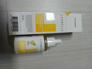 랑벨 비타 에너지 잡티 앰플 50ml 고농축 비타민, 저자극, 수분 촉촉, 미백 앰플 — 5점을 준 리뷰어가 2022년 4월 올린 사용 사진