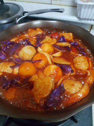 (주)어메이징팩토리 a.칼볶이 — 5점을 준 리뷰어가 2021년 8월 올린 사용 사진