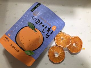 아비삭과일칩 5종 /딸기,사과,배,귤,무화과 5종 — 4.5점을 준 리뷰어가 2021년 4월 올린 사용 사진