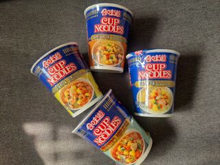 NISSIN 닛신 컵누들  4종 - 씨푸드오리지날, 씨푸드 스파이시, 씨푸드 커리, 씨푸드 XO소스 — 5점을 준 리뷰어가 2022년 3월 올린 사용 사진