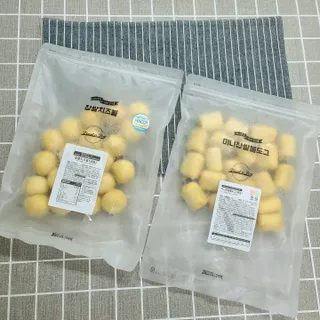 Dog&Ball 독앤볼 [Dog&Ball] 미니찹쌀볼도그 찹쌀치즈볼 — 5점을 준 리뷰어가 2021년 8월 올린 사용 사진