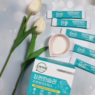 [유산균] 오마이락 장편한습관 프로바이오틱스 30P — 5점을 준 리뷰어가 2022년 11월 올린 사용 사진