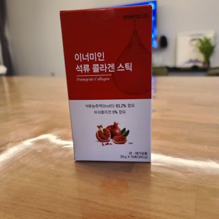 이너미인 석류 콜라겐 스틱 — 5점을 준 리뷰어가 2021년 1월 올린 사용 사진
