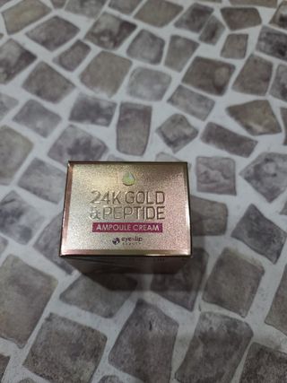 아이앤립 / EYENLIP 아이앤립 24K 골드 N 펩타이드 앰플 크림 — 5점을 준 리뷰어가 2021년 3월 올린 사용 사진