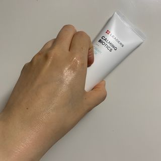 리더스코스메틱 리더스 카밍 바이오틱스 크림 마스크 — 5점을 준 리뷰어가 2021년 3월 올린 사용 사진