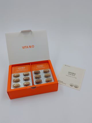 프리마인 먹는건 초간편, 영양소와 흡수율까지 챙겨야 백점.예뻐지는 완벽레시피 비타앤오 30정/CH.V콜라겐필름 30매 — 4점을 준 리뷰어가 2021년 8월 올린 사용 사진