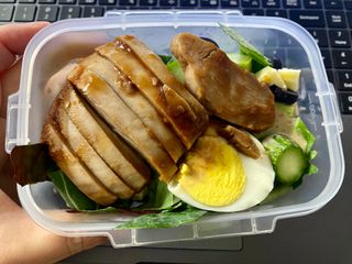 한끼통살 슬라이스 닭가슴살 — 5점을 준 리뷰어가 2023년 2월 올린 사용 사진