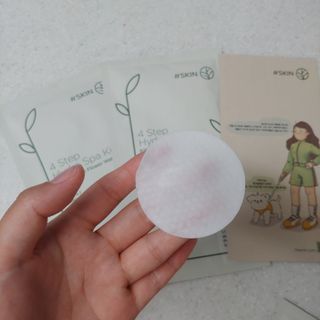 태그스킨 4스텝 주름개선 피부미백 영양 마스크팩 3개 세트(최신버전) — 5점을 준 리뷰어가 2022년 5월 올린 사용 사진