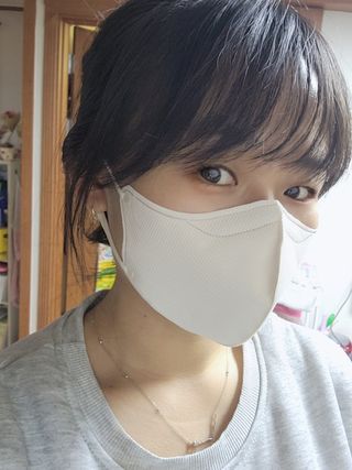 Ciior 씨오르 브이핏 마스크 — 5점을 준 리뷰어가 2022년 12월 올린 사용 사진