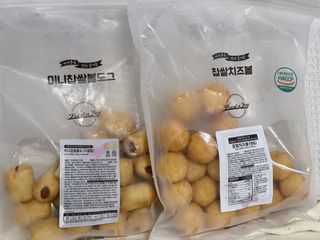 Dog&Ball 독앤볼 [Dog&Ball] 미니찹쌀볼도그 찹쌀치즈볼 — 5점을 준 리뷰어가 2021년 9월 올린 사용 사진