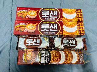 롯데제과 롯샌 카페크런치 — 3.5점을 준 리뷰어가 2021년 10월 올린 사용 사진