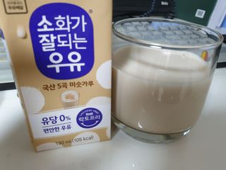 소화가 잘되는 우유 국산 5곡 미숫가루 — 5점을 준 리뷰어가 2021년 9월 올린 사용 사진