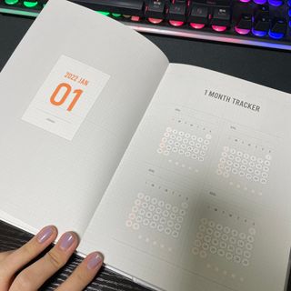리훈 2022년 아이라이크 다이어리 — 5점을 준 리뷰어가 2021년 10월 올린 사용 사진