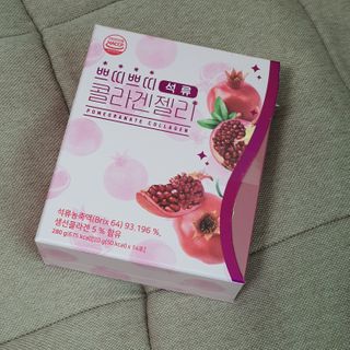 헬스업_쁘띠쁘띠석류콜라겐젤리_20g x 14포 — 5점을 준 리뷰어가 2021년 2월 올린 사용 사진