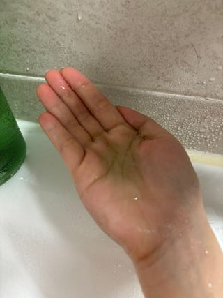 닥터시드 티트리 앤 라임 비건 지성케어 쿨 탈모 샴푸 (1000ml) — 5점을 준 리뷰어가 2024년 4월 올린 사용 사진