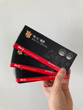 새롬바이오 리생 [미쾌변] 차전자피 식이섬유 건강기능식품 3팩 — 5점을 준 리뷰어가 2021년 6월 올린 사용 사진