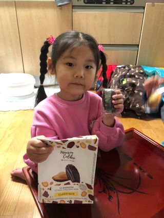 [메종콜리브리] 프랑스 마들렌 메종콜리브리 초콜릿 마들렌 2팩 — 5점을 준 리뷰어가 2022년 2월 올린 사용 사진