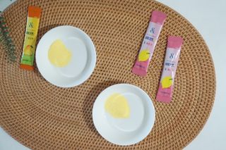 비타앤C 레몬맛, 망고맛 — 5점을 준 리뷰어가 2021년 6월 올린 사용 사진