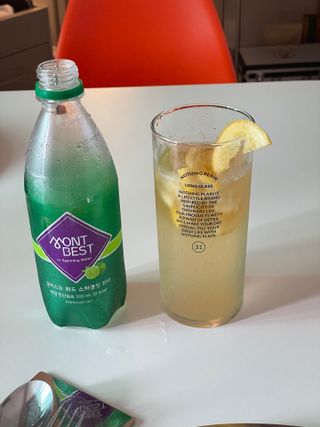 몽베스트 Montbest with Sparkling water Lime20병 — 5점을 준 리뷰어가 2022년 7월 올린 사용 사진