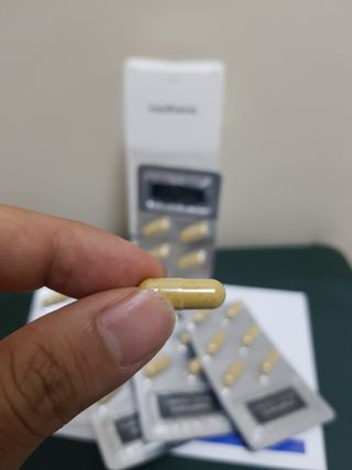 메디타민 원헌드레드 그린프로폴리스 — 5점을 준 리뷰어가 2021년 9월 올린 사용 사진